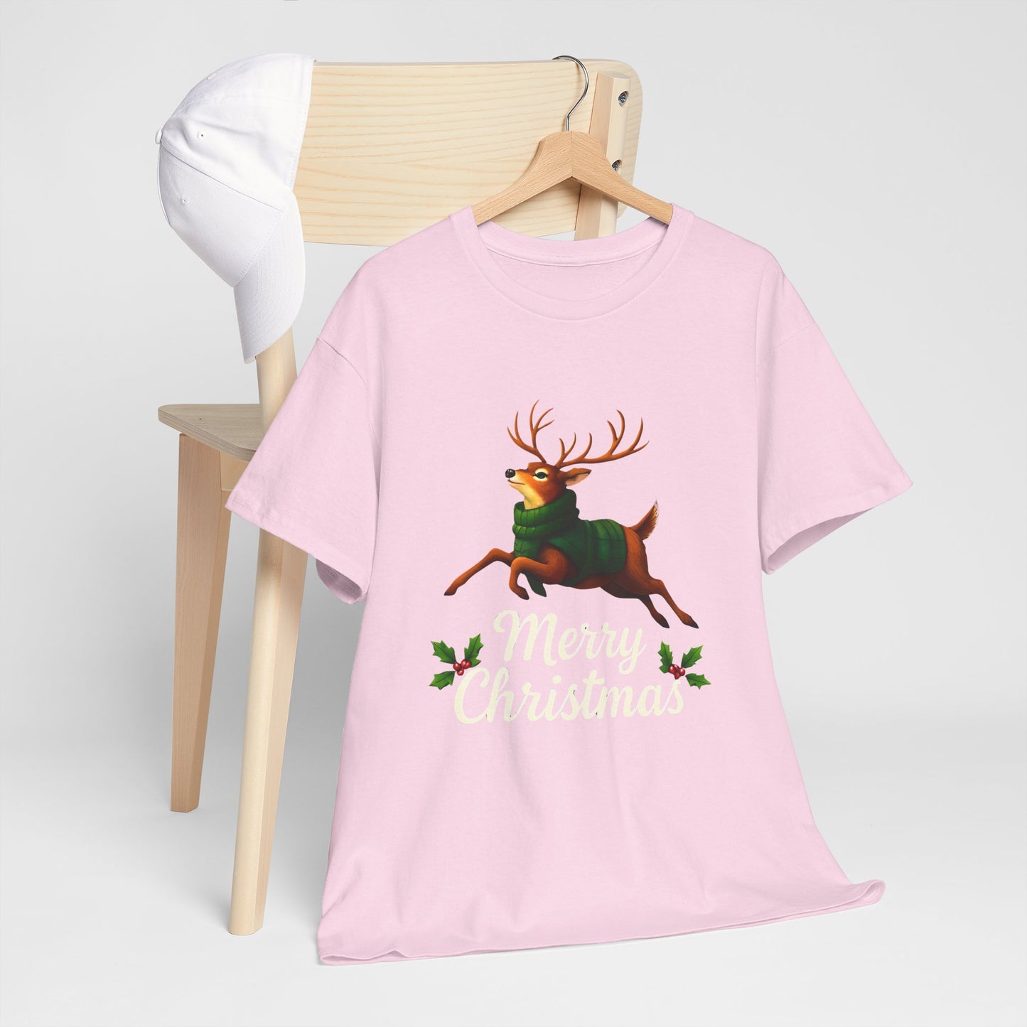 Merry Christmas Reindeer Tee
