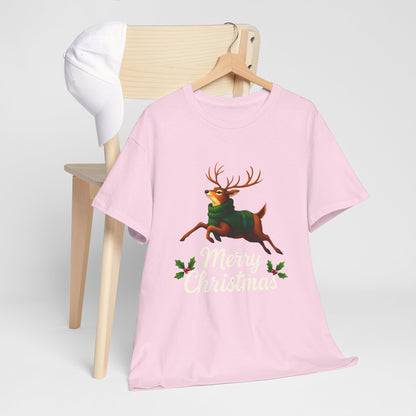 Merry Christmas Reindeer Tee