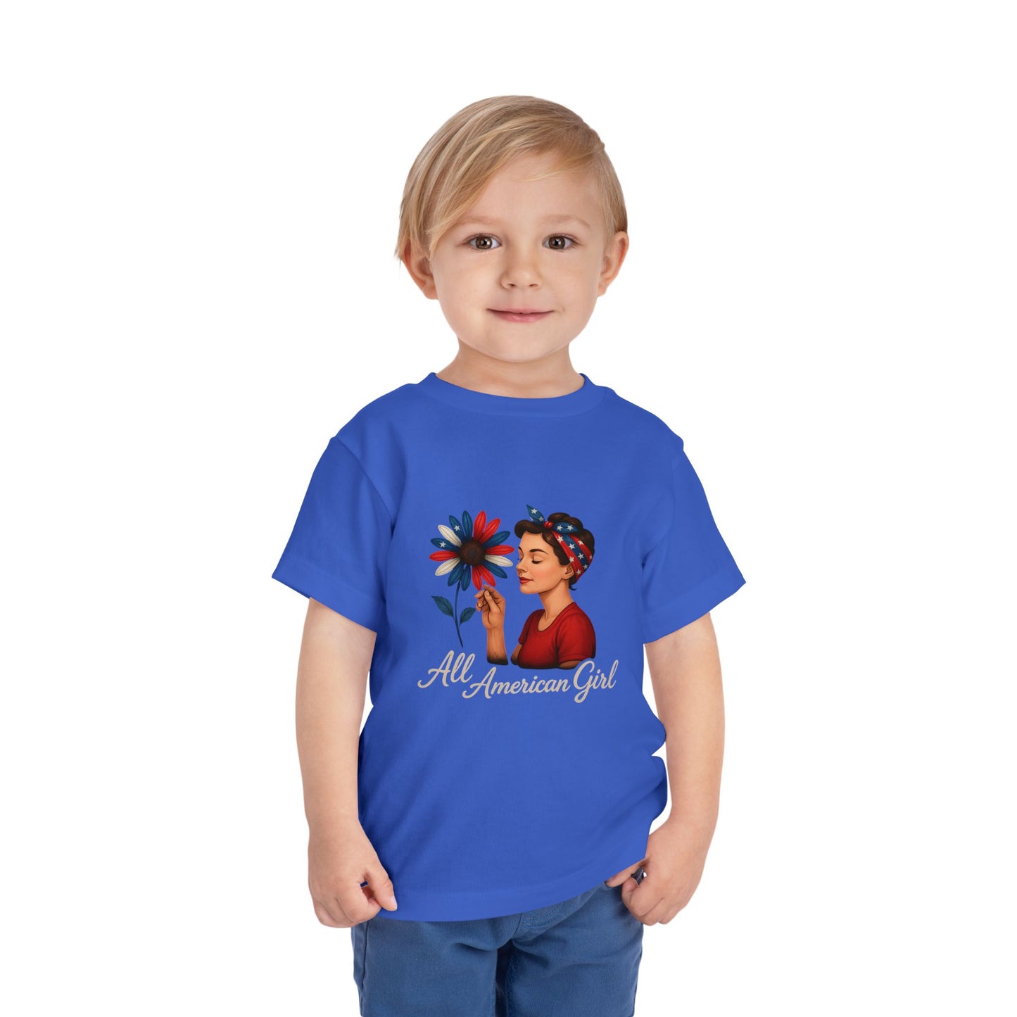 All American Girl Toddler Tee