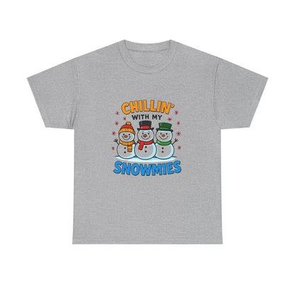 Chillin' With My Snowmies - Cancer Awareness Tee