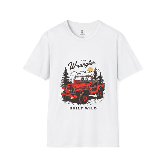 Jeep Wrangler Adventure Tee, Summer T-Shirt, Outdoor Enthusiast Gift, Camping Shirt, Road Trip Apparel, Vintage Jeep Design