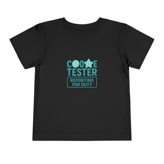 Cookie Tester Christmas Tee - Reporting for Duty!