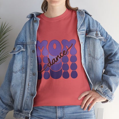 MOM Dance – Purple Letter Stage Spirit Tee