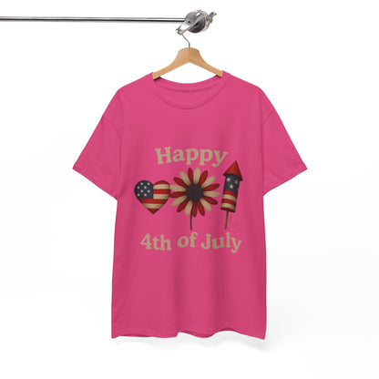 Happy 4th of July Patriotic Tee