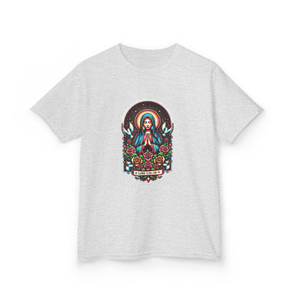 Virgin Mary Graphic Tee - Christmas Kids Shirt