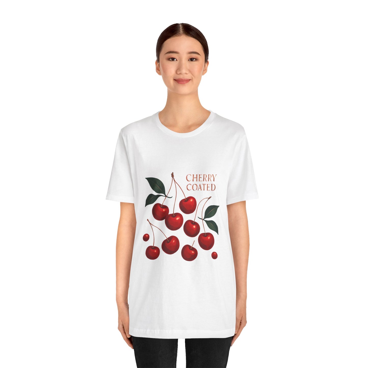 Cherry Coated Tee — Vintage Cherry Graphic T-Shirt