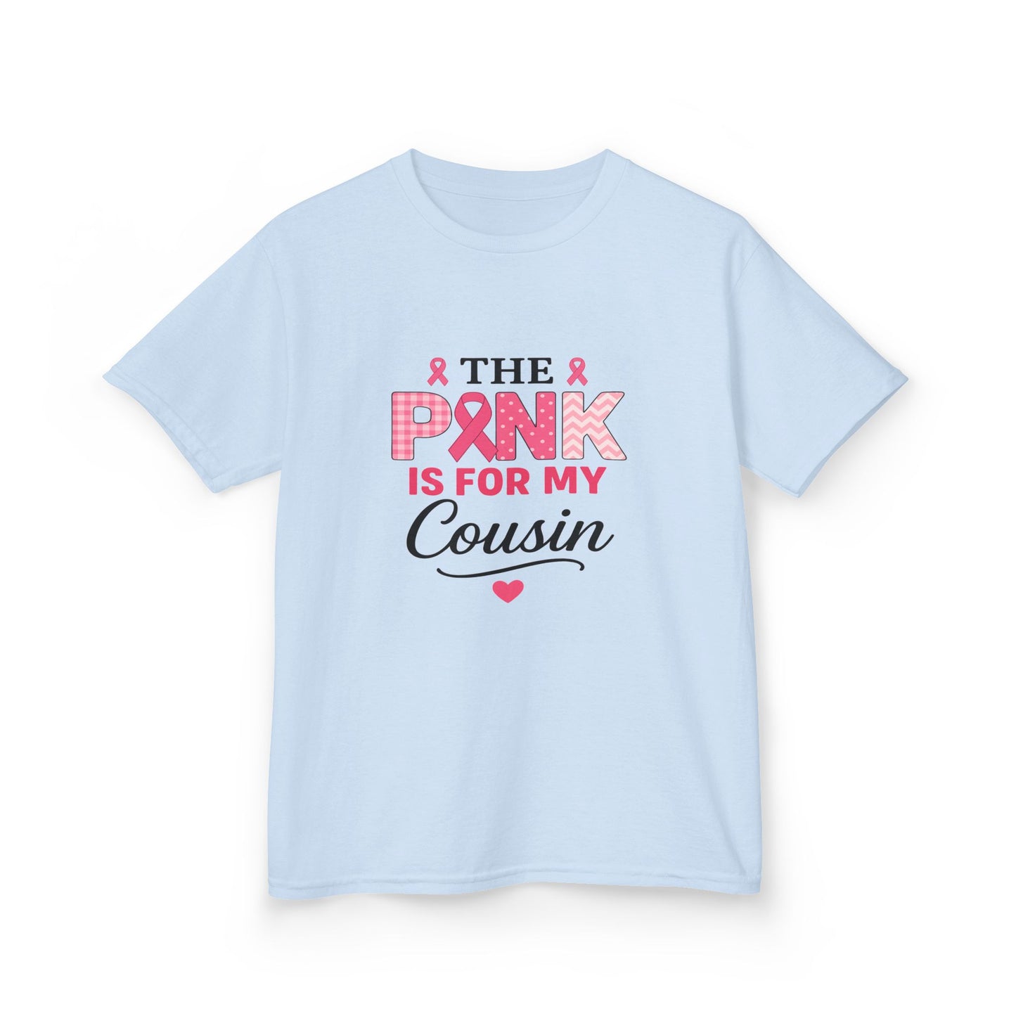 Pink Ribbon Cousin Tee - Breast Cancer Awareness