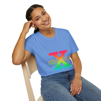 Retro Generation X T-Shirt | Vintage Style Tee, Unisex Gift, Nostalgia Apparel, 80s 90s Fashion, Graphic Tee