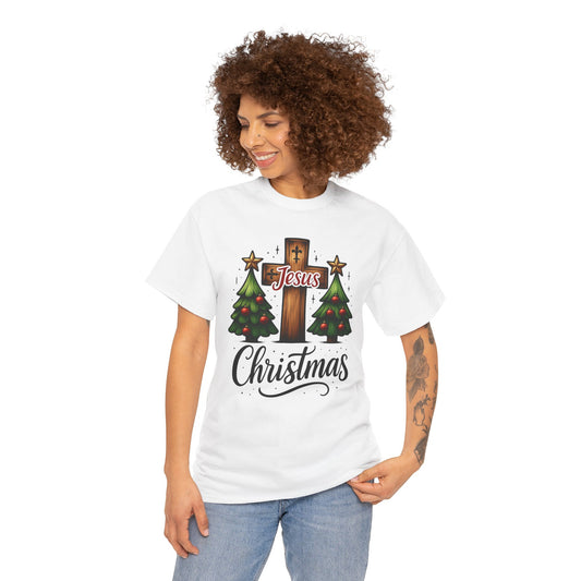 Christmas Cross Unisex Tee