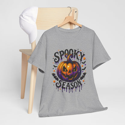 Spooky Season Jack O Lantern Halloween Tee