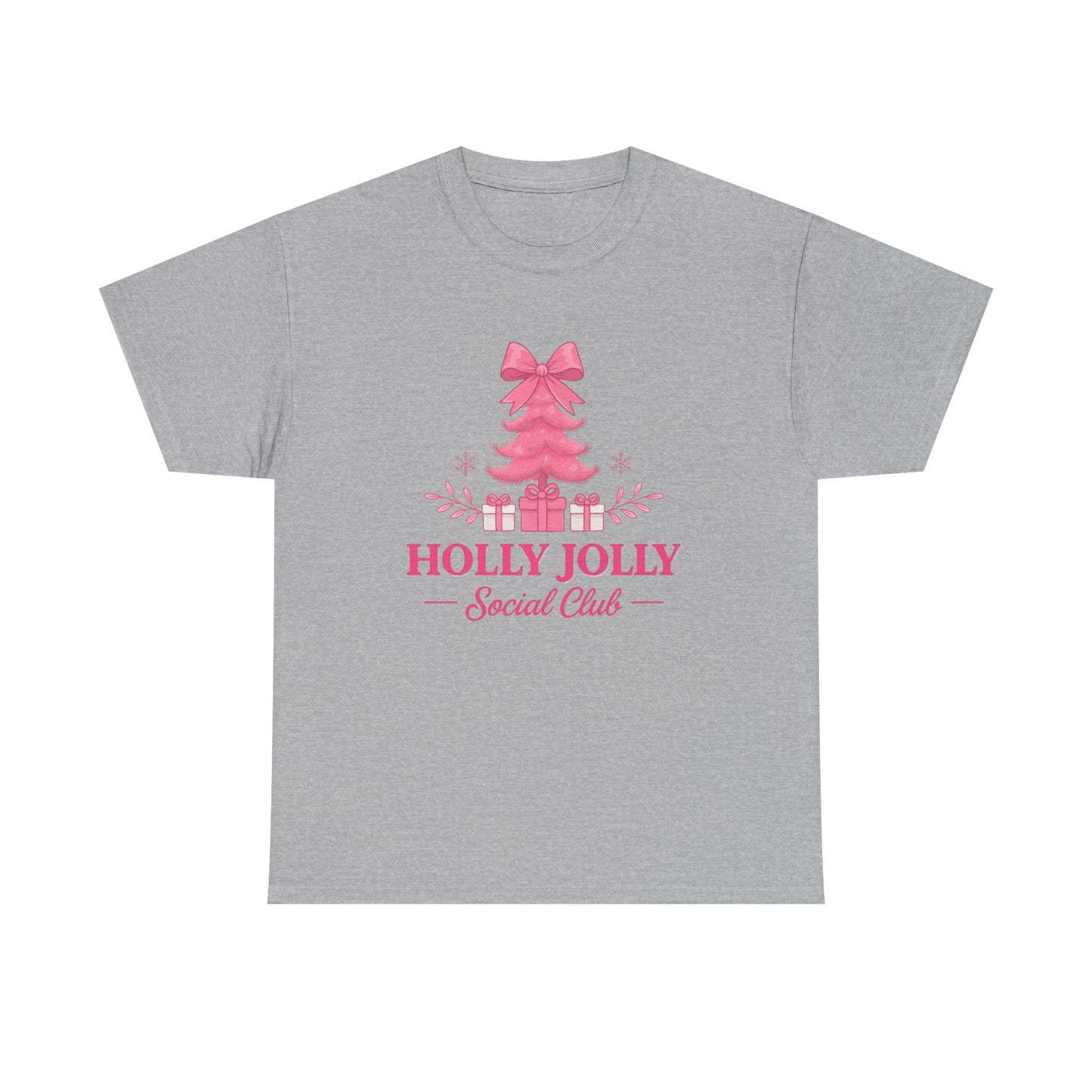 Holly Jolly Pink Tree Tee