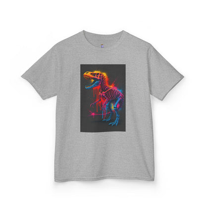 Kids Dinosaur Glow Tee, Fun Kids T-Shirt, Dino Shirt for Kids, Birthday Gift, Unique Kids Clothing, Animal Lover Apparel