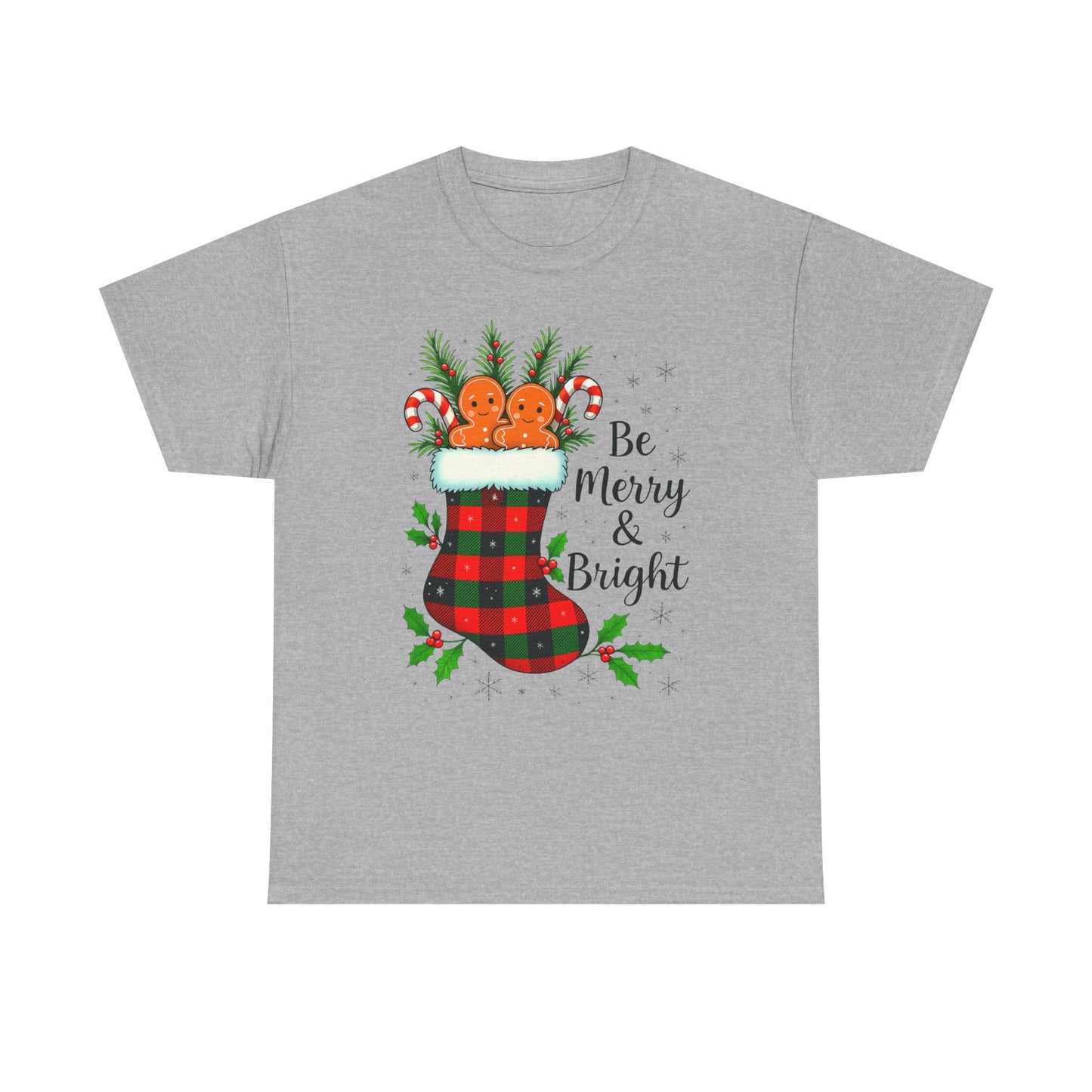 Christmas Plaid Stocking Tee
