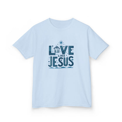 Love Like Jesus Christmas Dinosaur Tee