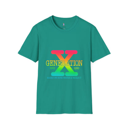 Retro Generation X T-Shirt | Vintage Style Tee, Unisex Gift, Nostalgia Apparel, 80s 90s Fashion, Graphic Tee