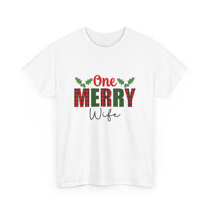 One Merry Wife Christmas Tee
