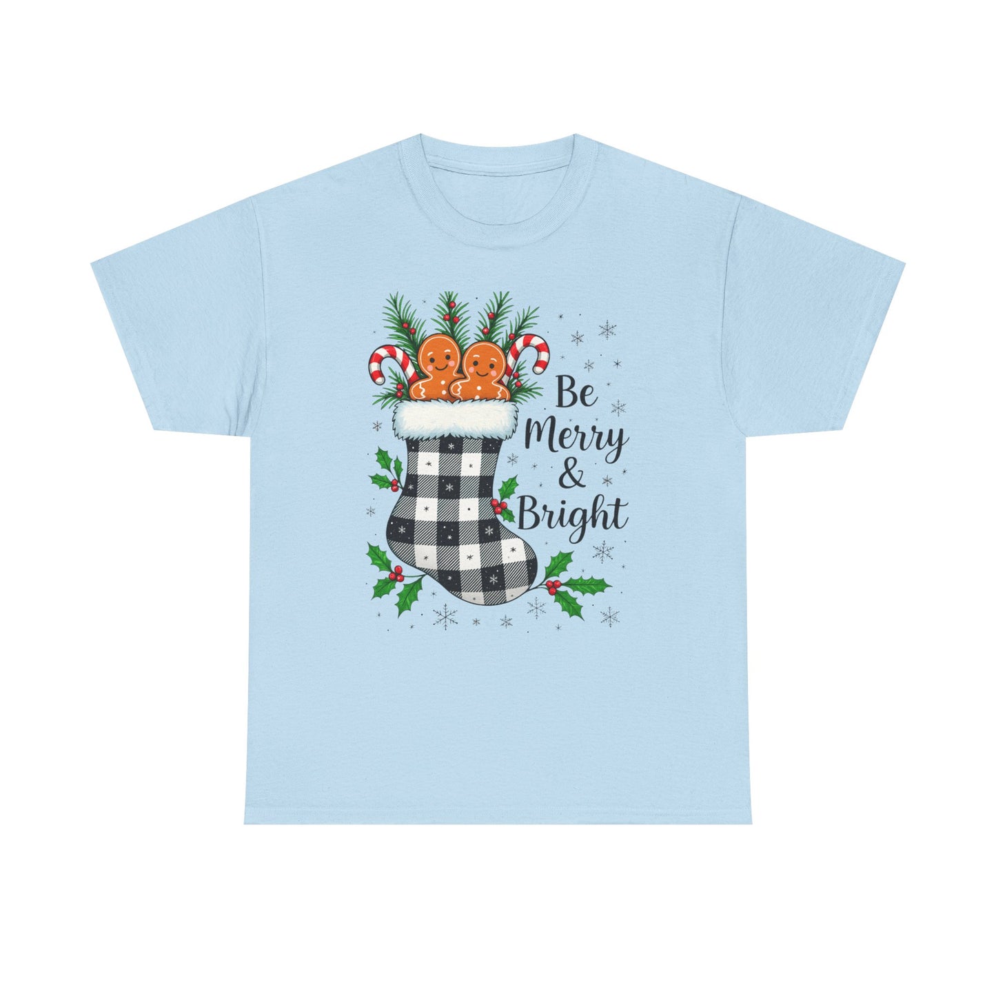 Merry & Bright  Stocking Tee