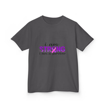 Strong Survivor Dinosaur Tee - Christmas Gift for Kids