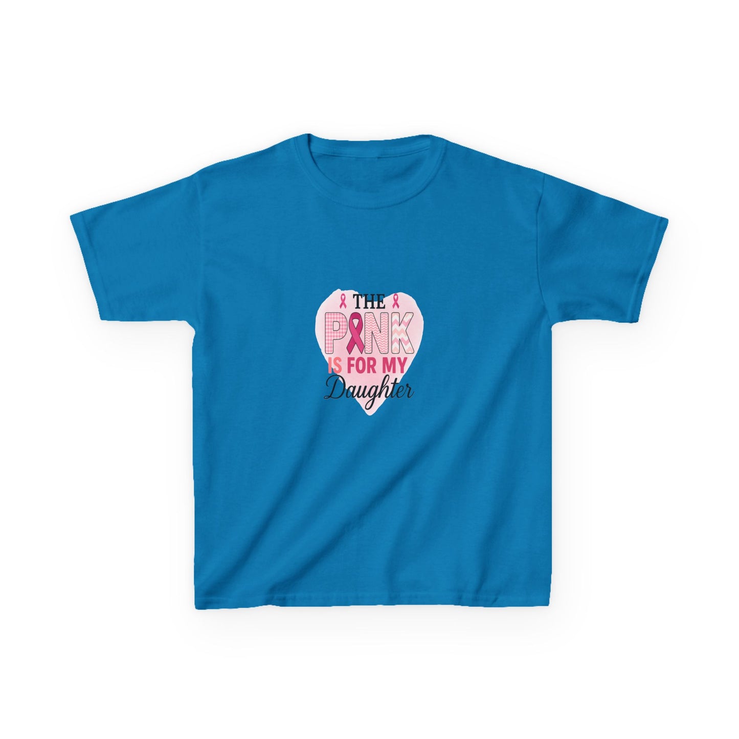Pink Dinosaur Daughter Tee - Breast Cancer Awareness