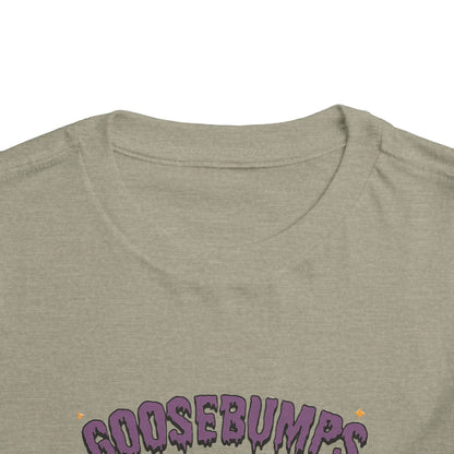 Goosebumps Halloween Toddler Tee - Funny Spooky Xmas