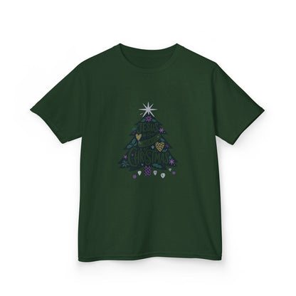 Jesus is the Heart of Christmas Tee - Dinosaur Kids Shirt