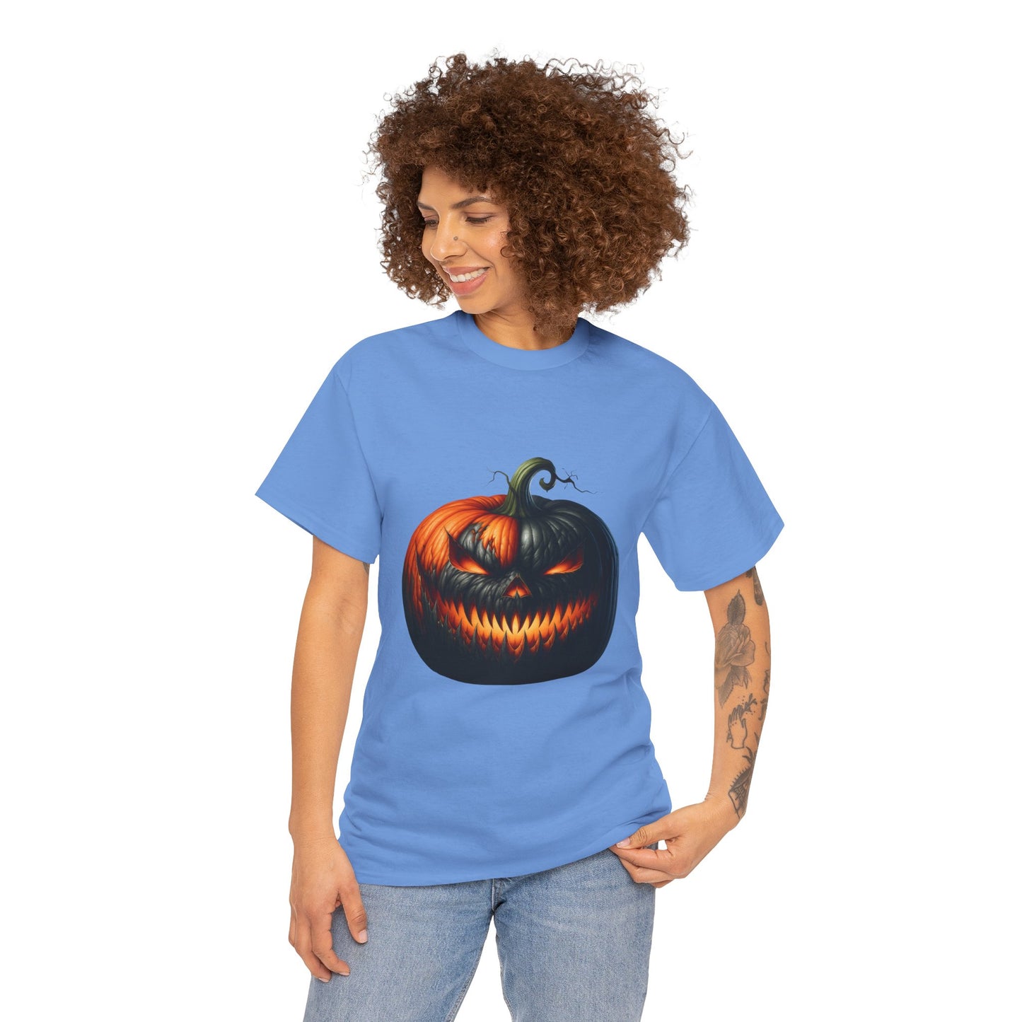 Sinister Pumpkin – Halloween Glow Tee