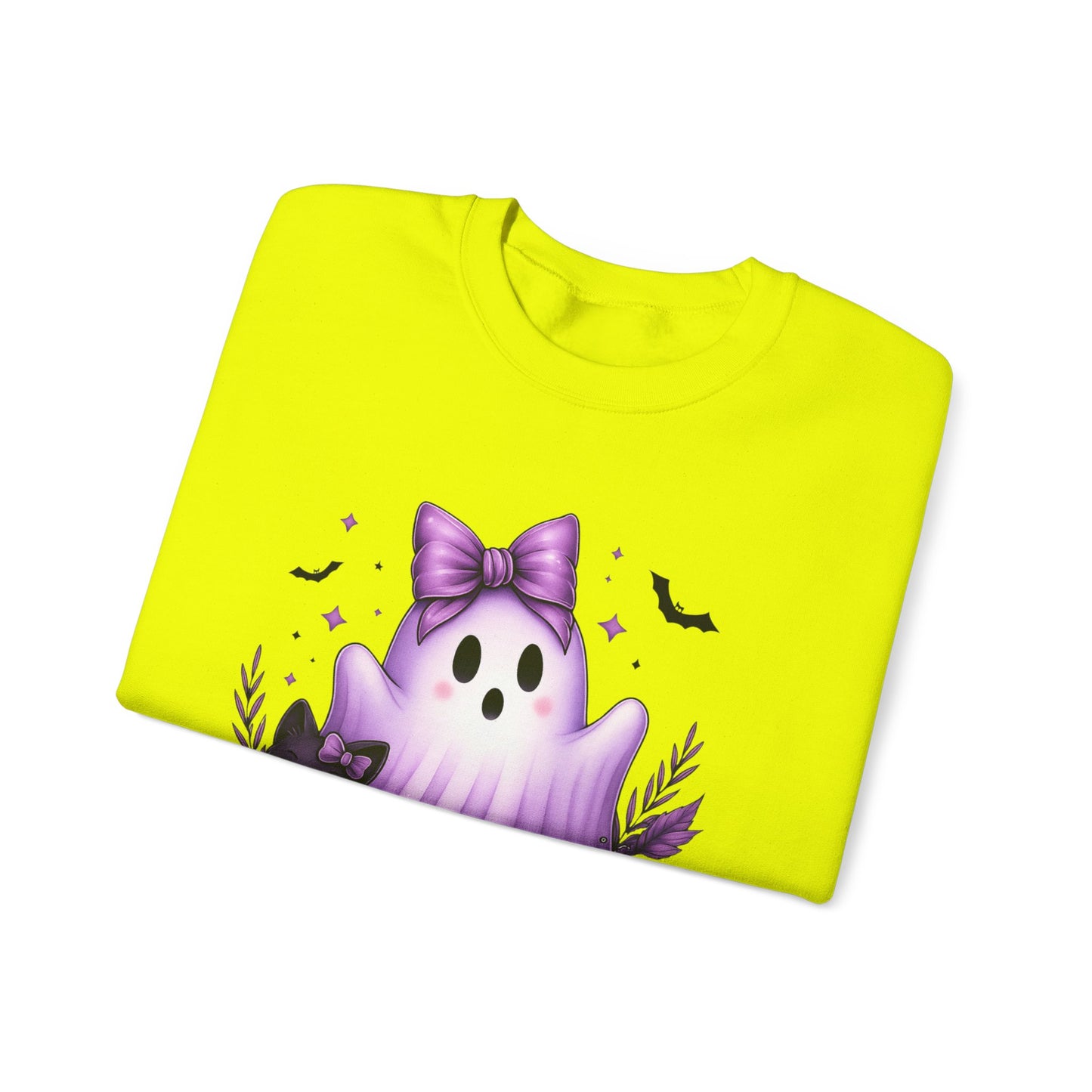 Cute Halloween Ghost Crewneck Sweatshirt
