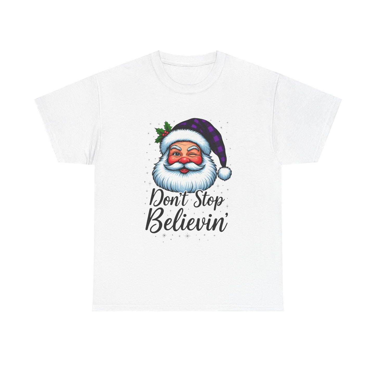 Santa's Hope: Don't Stop Believin' Holiday Tee