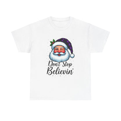 Santa's Hope: Don't Stop Believin' Holiday Tee
