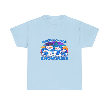 Snowman Family Tee - Chillin with my SNOWMIES