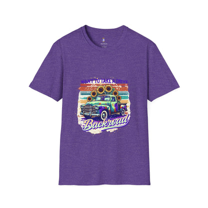 Retro Drive Unisex T-Shirt, Casual Tee, Vintage Car Shirt, Gift for Road Trip Lovers, Summer Style, Outdoor Adventure Apparel