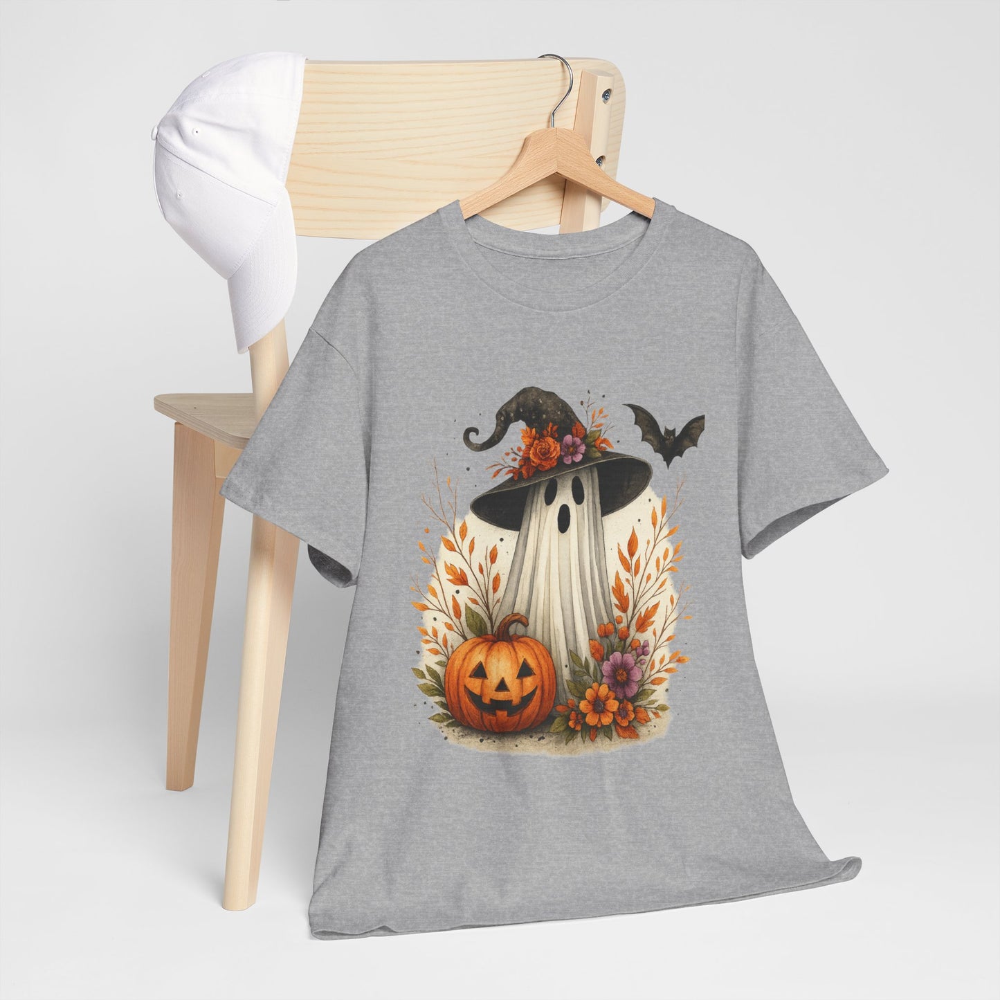 Whimsical Ghost Halloween Tee