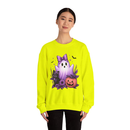 Cute Halloween Ghost Crewneck Sweatshirt