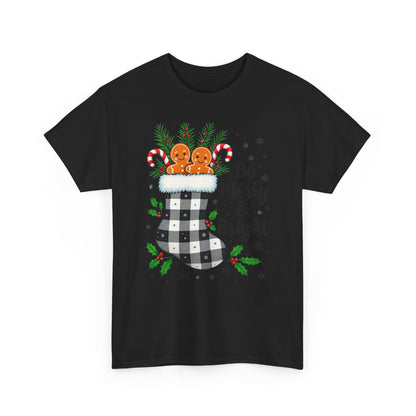 Merry & Bright  Stocking Tee