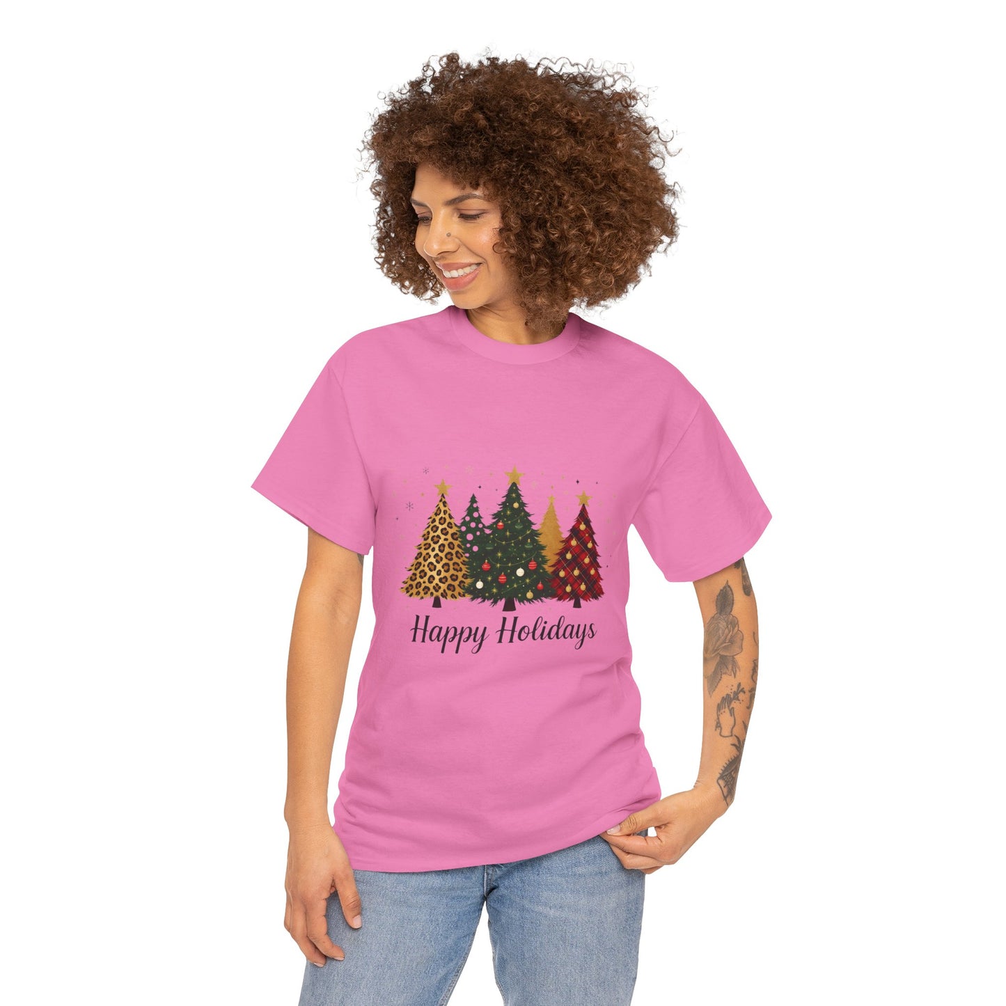 Happy Holidays Trees Tee