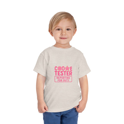 Cookie Tester Christmas Toddler Tee