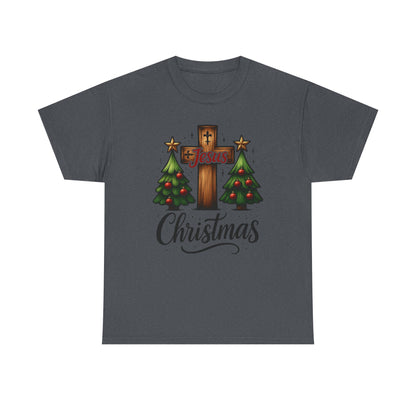 Christmas Cross Unisex Tee