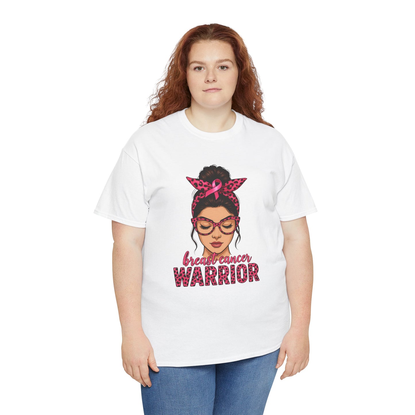 Breast Cancer Warrior Tee, Inspirational T-Shirt for Survivors, Supportive Gift for Cancer Awareness Events, Unisex Cotton Top, [...]