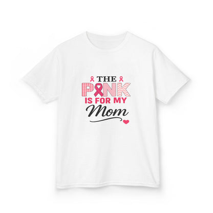 Pink for Mom Breast Cancer Awareness Dinosaur Tee