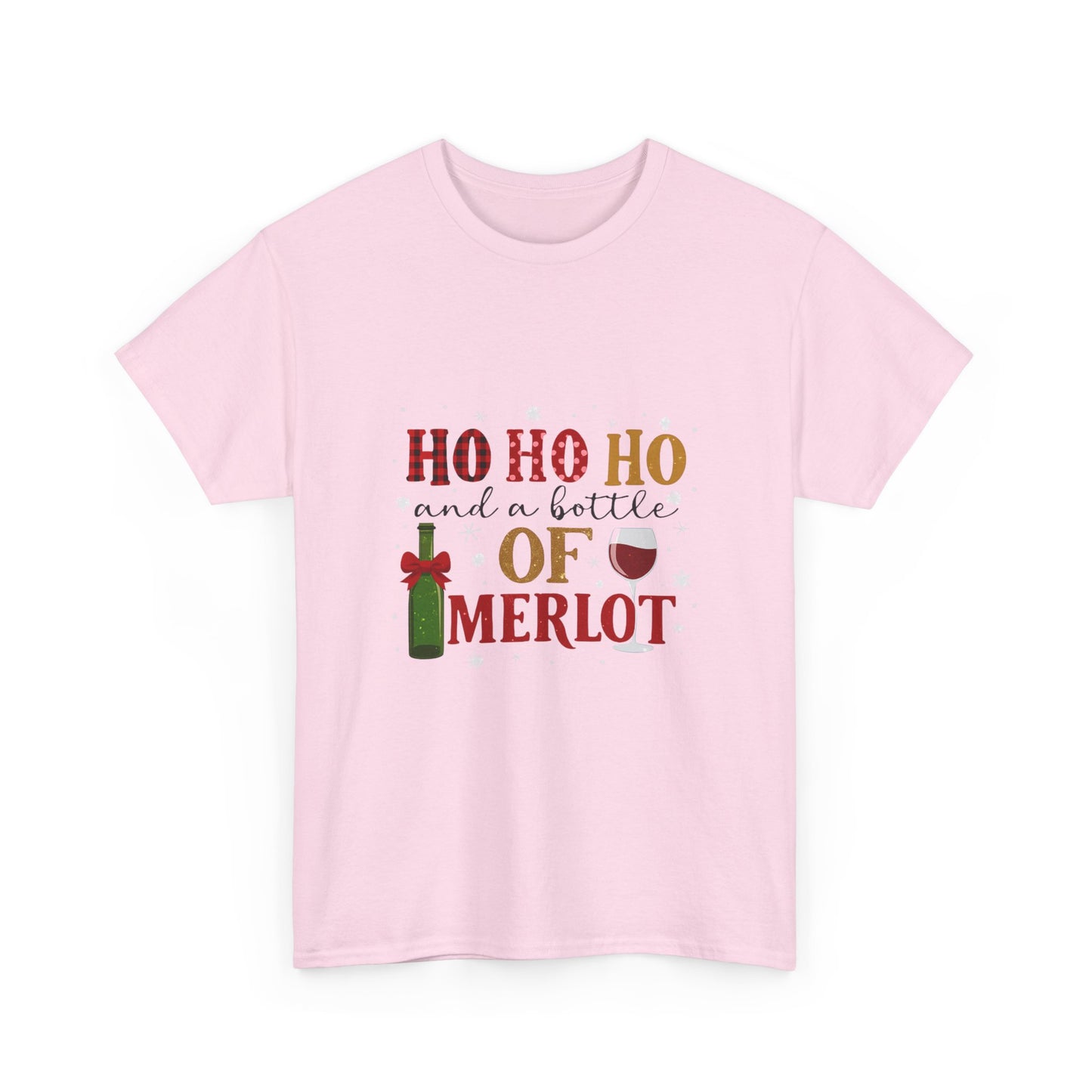 Ho Ho Ho Merlot Christmas Tee