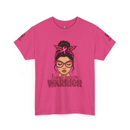 Breast Cancer Warrior Tee, Inspirational T-Shirt for Survivors, Supportive Gift for Cancer Awareness Events, Unisex Cotton Top, [...]