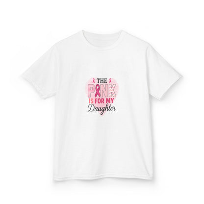 Pink Dinosaur Daughter Tee - Breast Cancer Awareness