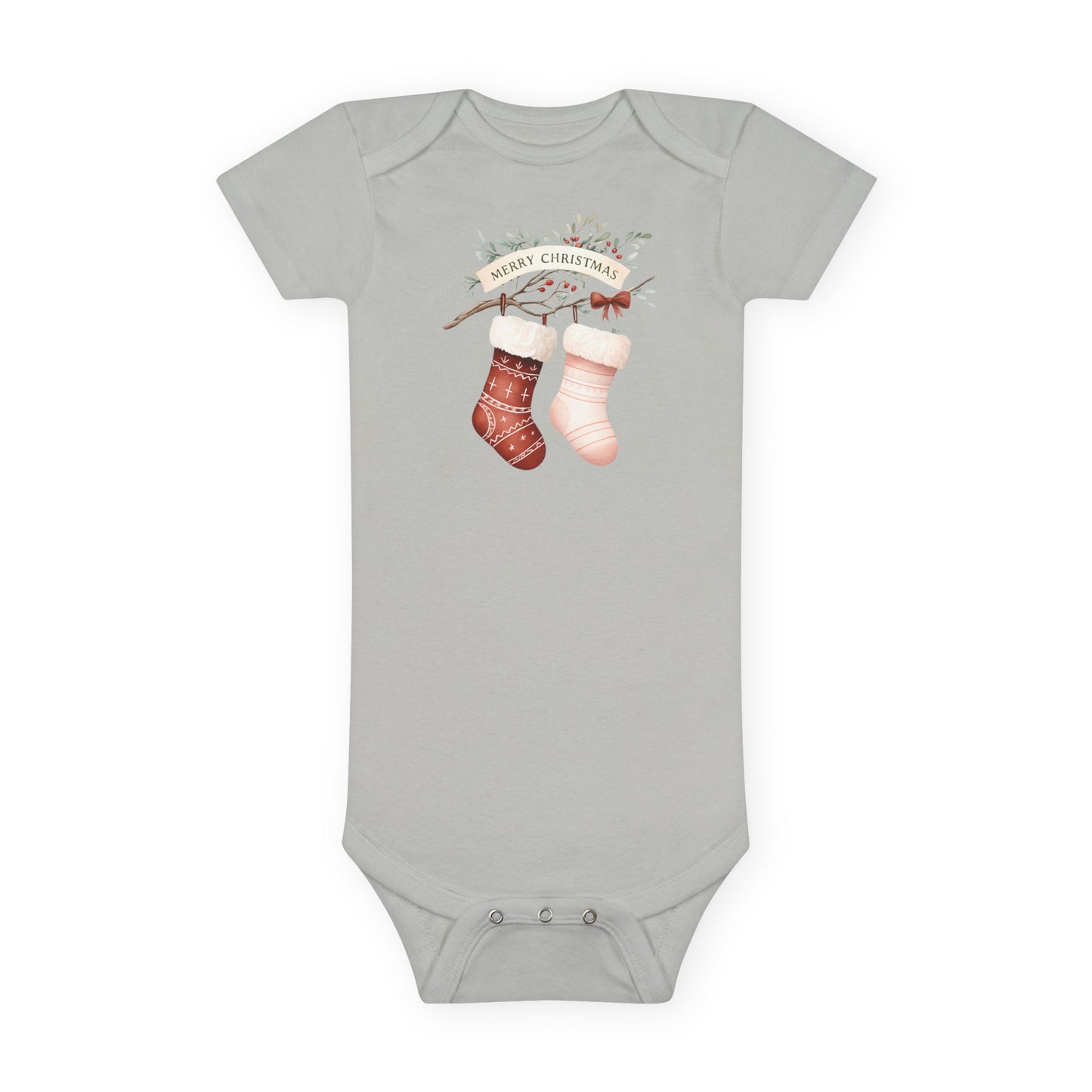 Christmas Baby Onesie, Infant Holiday Outfit, Cute Christmas Gift, Baby Shower Gift, Newborn Christmas Bodysuit