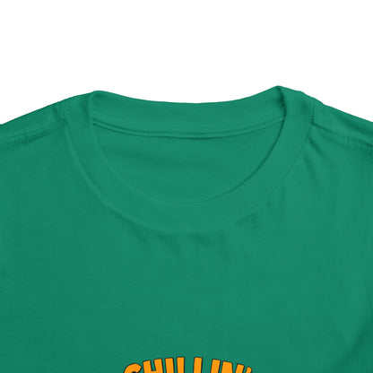 Chillin' with My Snowmies Toddler Christmas Tee