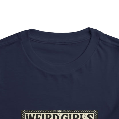 Weird Girls Club Tee - Vintage Linocut Christmas
