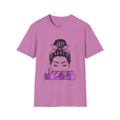 Fibromyalgia Awareness T-Shirt, Softstyle Tee, Gift for Chronic Illness, Comfortable Everyday Wear, Support Awareness Apparel