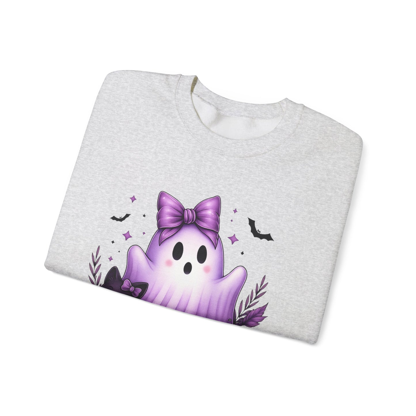 Cute Halloween Ghost Crewneck Sweatshirt