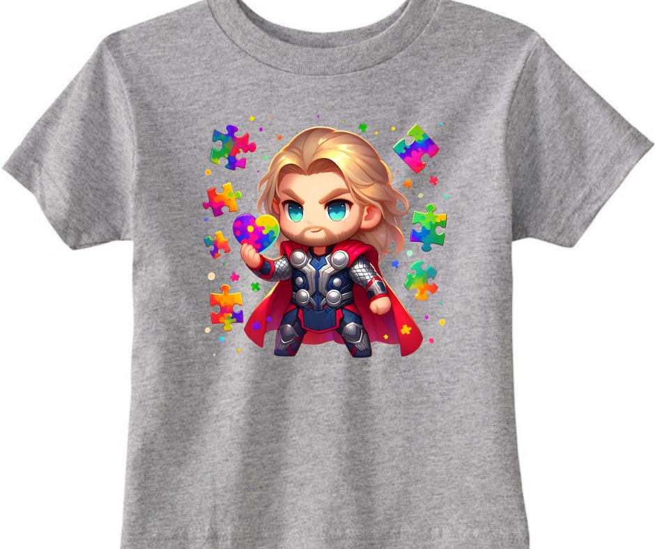 Thor Autism Kid T-Shirt