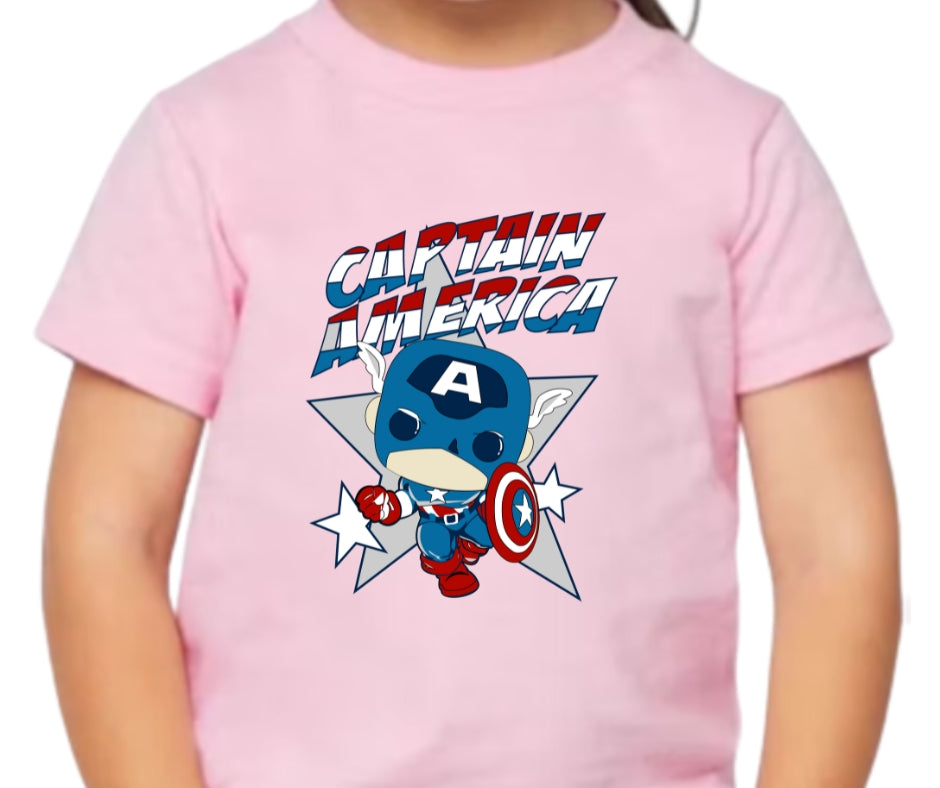 Cap America Kid T- Shirts