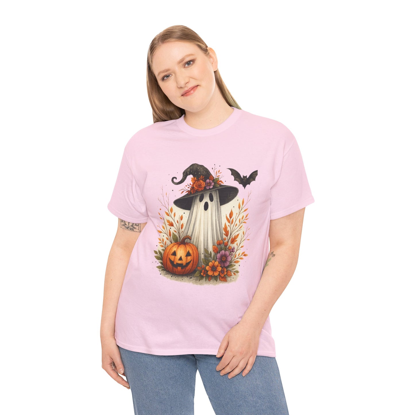 Whimsical Ghost Halloween Tee